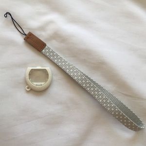 instax mini strap and lens 🖤